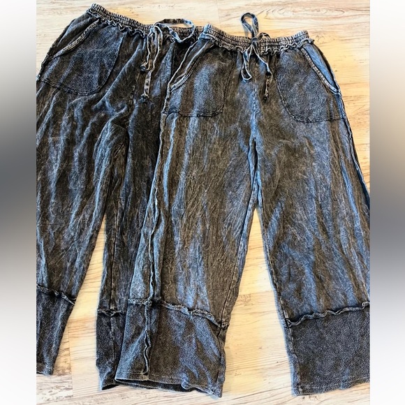 Freyed Wide Leg Women’s Pants - Picture 4 of 4